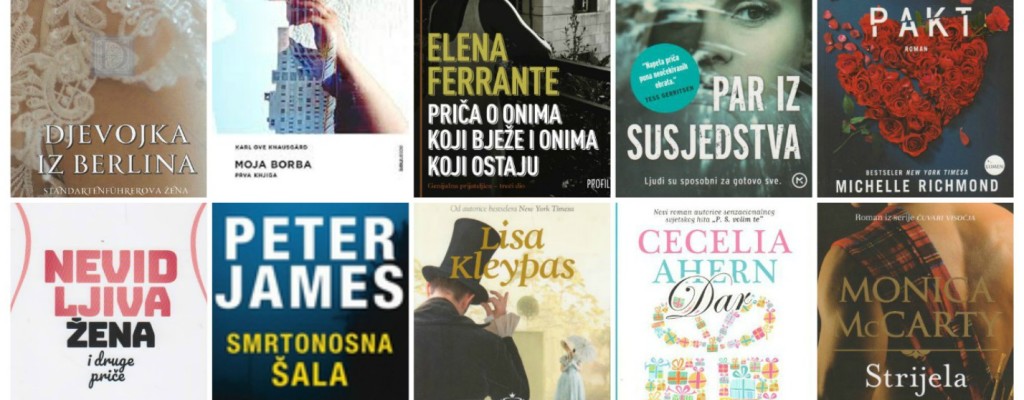 Deset najposuđivanijih 2019. u Knjižnici Galženici