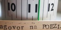 Nagovor na poeziju – odbrojavanje se nastavlja uz preporuku Marine Vujčić