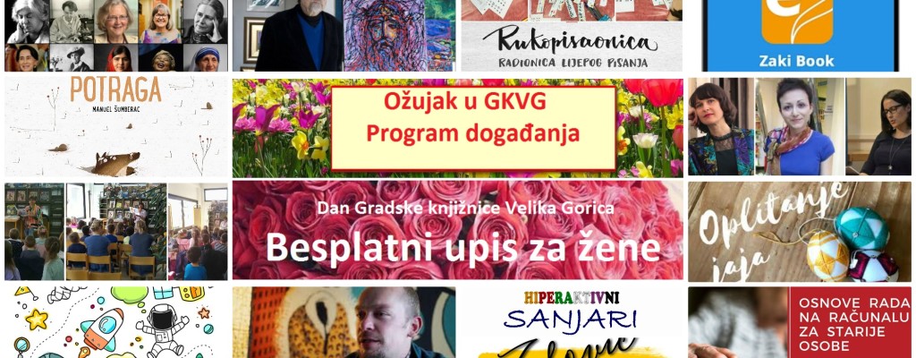 Program događanja u ožujku 2020.
