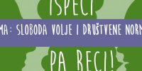 O slobodi i ponašanju u društvu razgovaramo u lipanjskoj Razgovaraonici