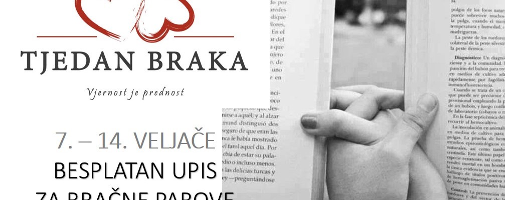 Besplatno članstvo u knjižnici za bračne parove uz Međunarodni tjedan braka u Hrvatskoj